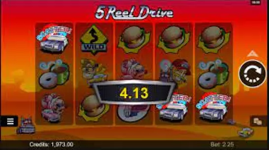 Play 5 Reel Drive slot with bonus features